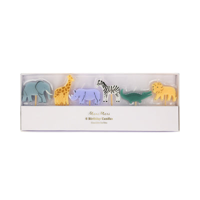product image of jungle animal candles by meri meri mm 267934 1 545