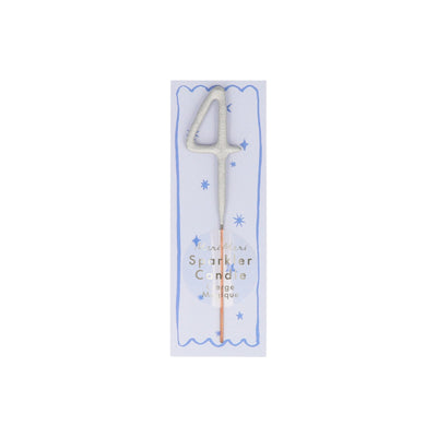 product image for mini silver sparkler number candle by meri meri mm 175627 5 44