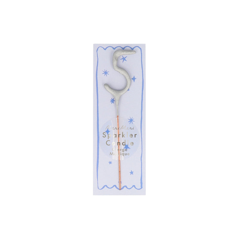 media image for mini silver sparkler number candle by meri meri mm 175627 6 214