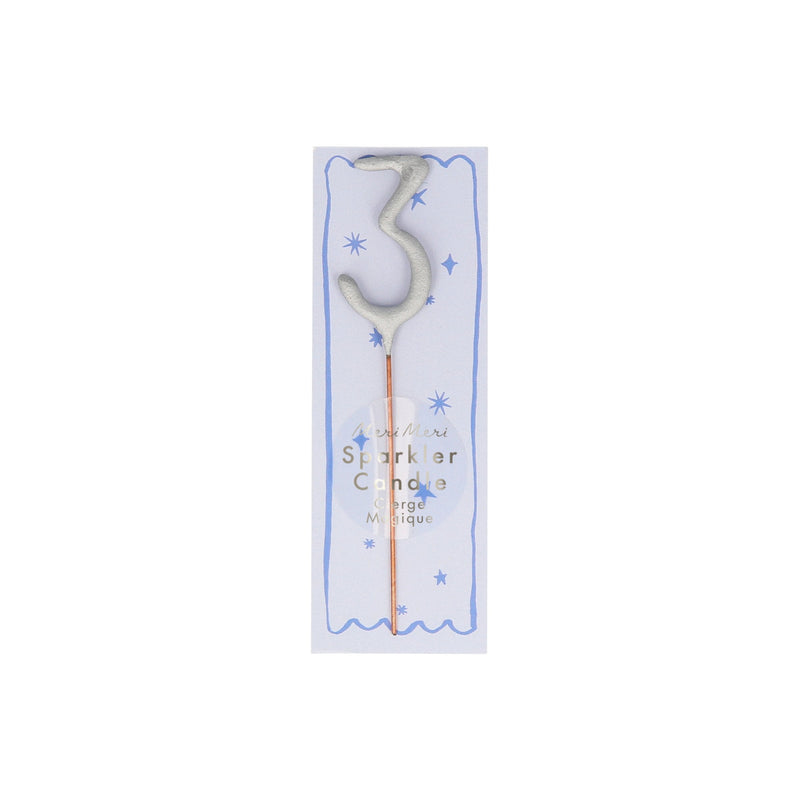 media image for mini silver sparkler number candle by meri meri mm 175627 4 269