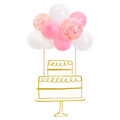 product image for balloon cake topper kit by meri meri mm 203483 4 71