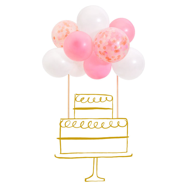 media image for balloon cake topper kit by meri meri mm 203483 4 236