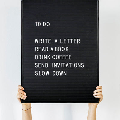 product image for letter board black 2 1