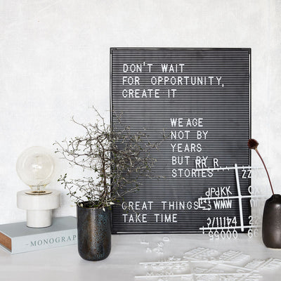 product image for letter board black 3 79