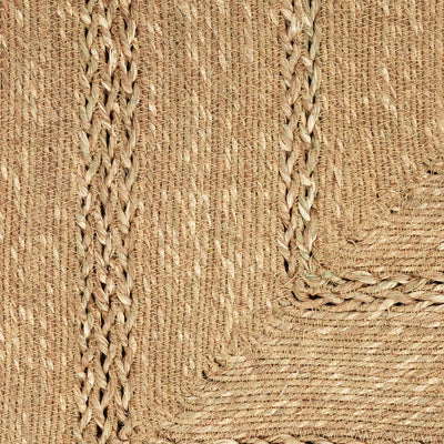 product image for Natural Seagrass Indoor Outdoor Handmade Natural Rug By Nourison Nsn 099446940186 7 54