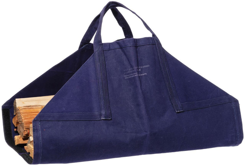 media image for navy blue firewood carrier design by puebco 1 281