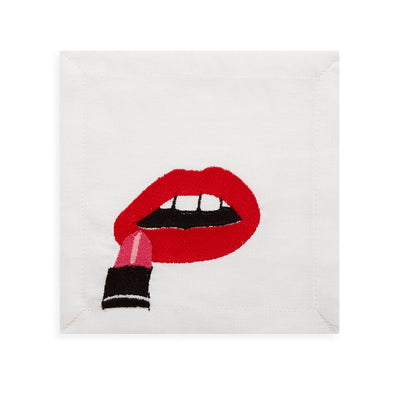 product image for lips cocktail napkins 2 84