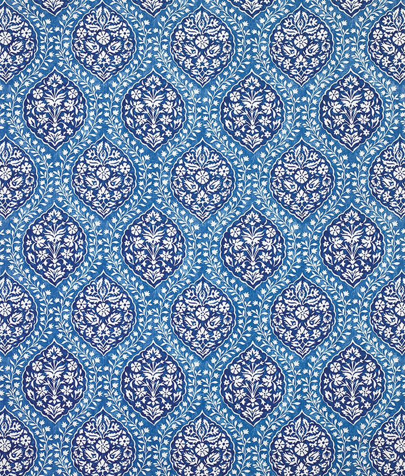 media image for Sample Les Rêves Marguerite Indigo/Blue Fabric 292