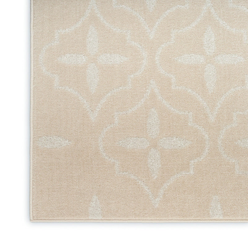 media image for Nourison Essentials Indoor Outdoor Ivory Beige Moroccan Rug By Nourison Nsn 099446940438 3 275