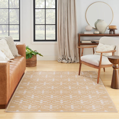 product image for Nourison Essentials Indoor Outdoor Beige Ivory Moroccan Rug By Nourison Nsn 099446940773 10 6