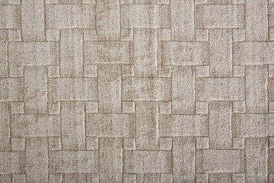 product image for Tatem Hand Woven Linear Beige Rug 2 50