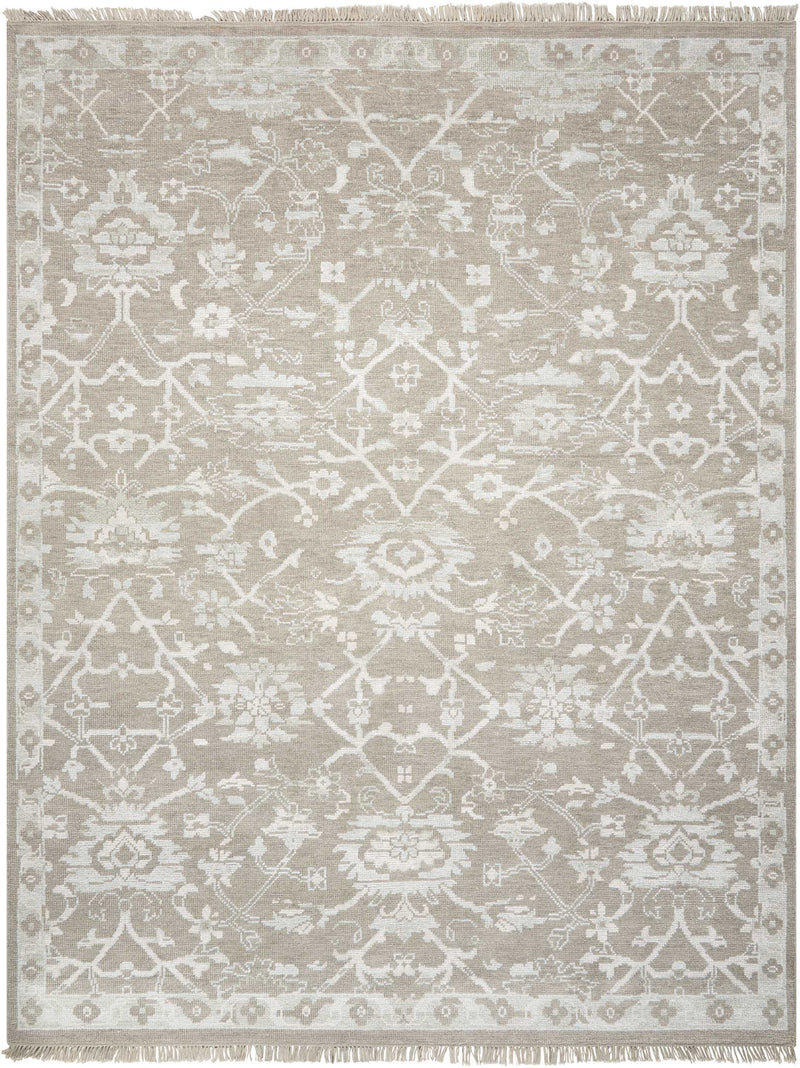 media image for elan hand knotted grey rug by nourison nsn 099446377937 1 216