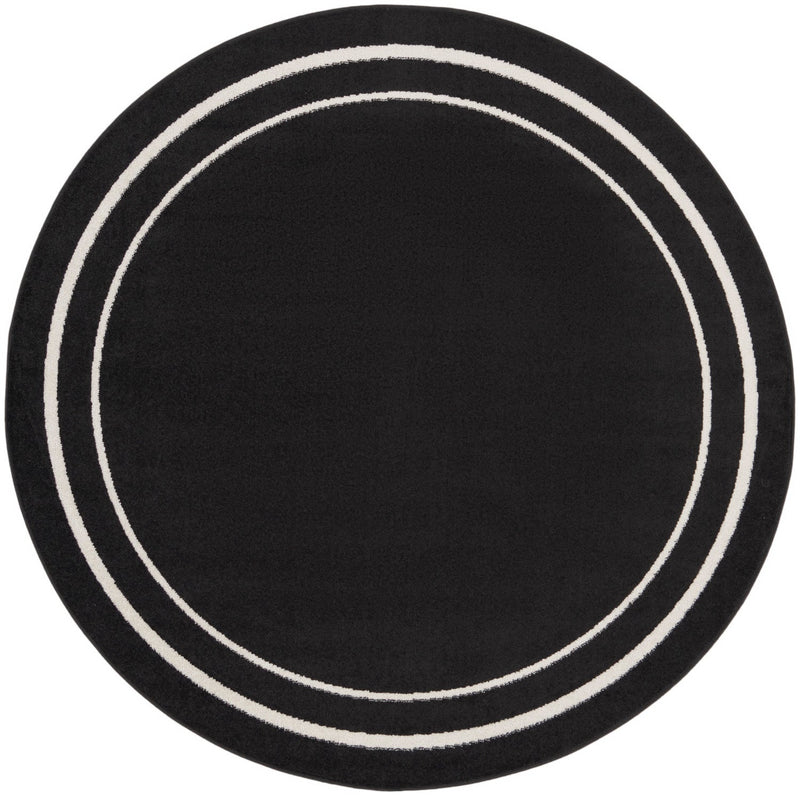 media image for Nourison Home Nourison Essentials Black Ivory Contemporary Rug By Nourison Nsn 099446136633 3 294