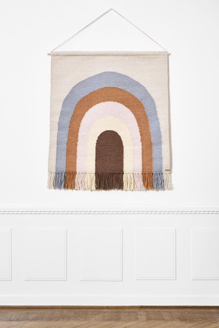 follow the rainbow wall rug design by oyoy 2