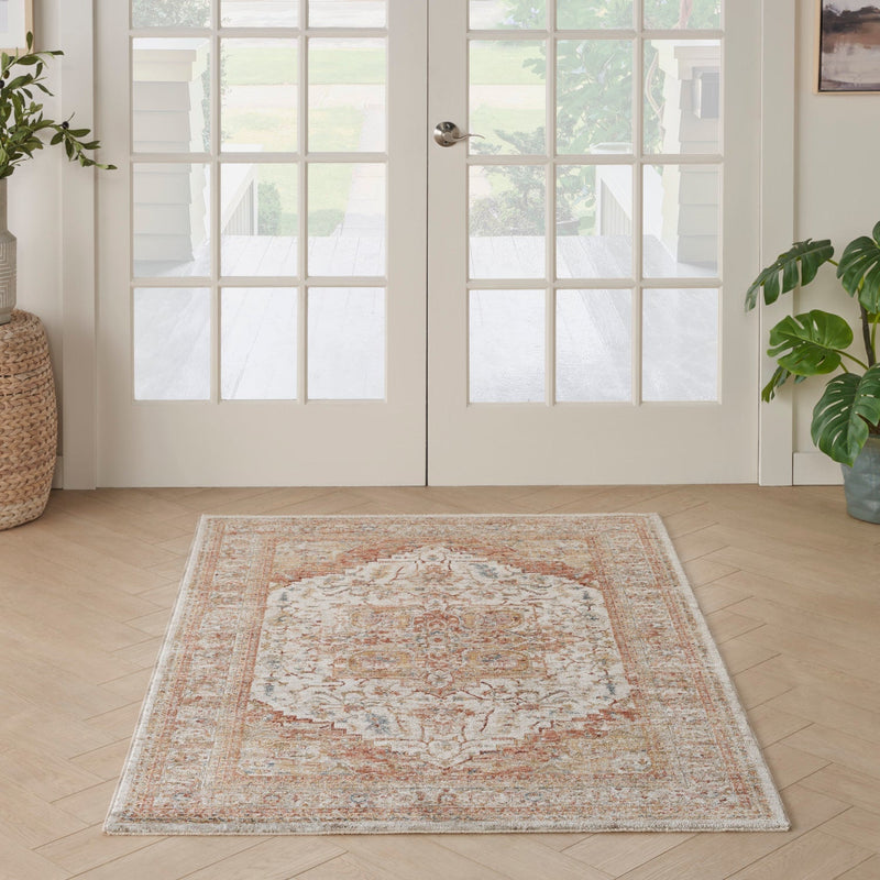 media image for Nourison Home Sahar Ivory Rust Vintage Rug By Nourison Nsn 099446898692 12 282