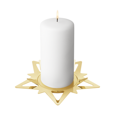 product image for classic christmas star pillar candleholder 2 96