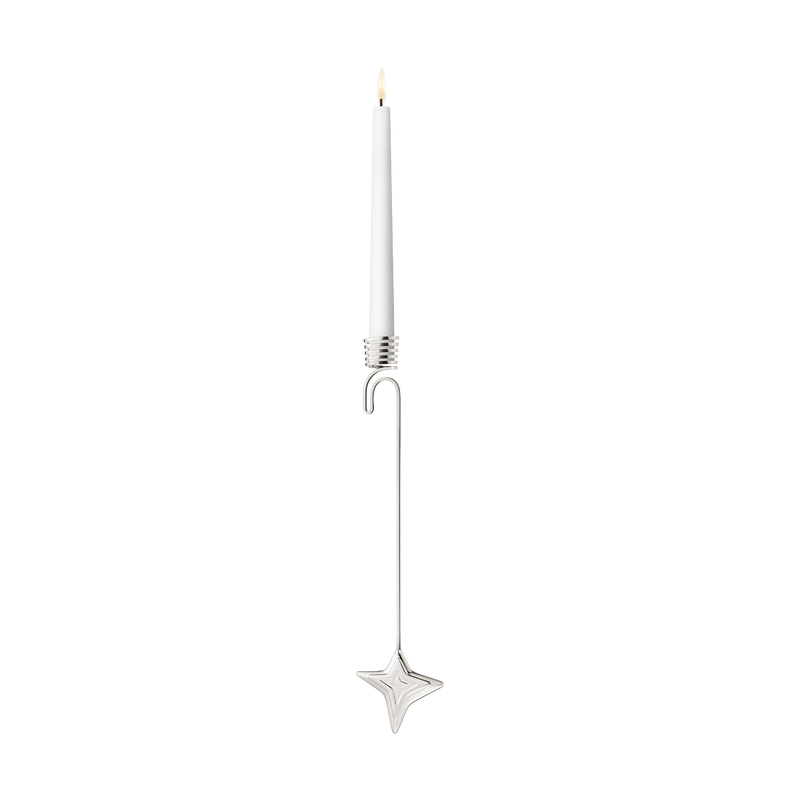 media image for candle holder four point star palladium 1 288