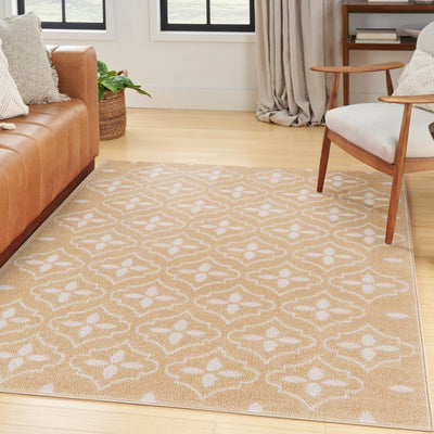 product image for Nourison Essentials Indoor Outdoor Beige Ivory Moroccan Rug By Nourison Nsn 099446940773 9 84