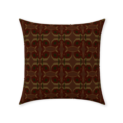 product image for Mahogany Ticking Throw Pillow 31