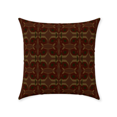 product image for Mahogany Ticking Throw Pillow 28