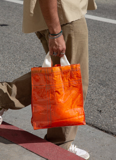 product image for Covered Parachute Document Bag - Orange 16