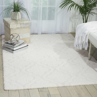 product image for light airy hand woven white rug by kathy ireland home nsn 099446368713 5 22