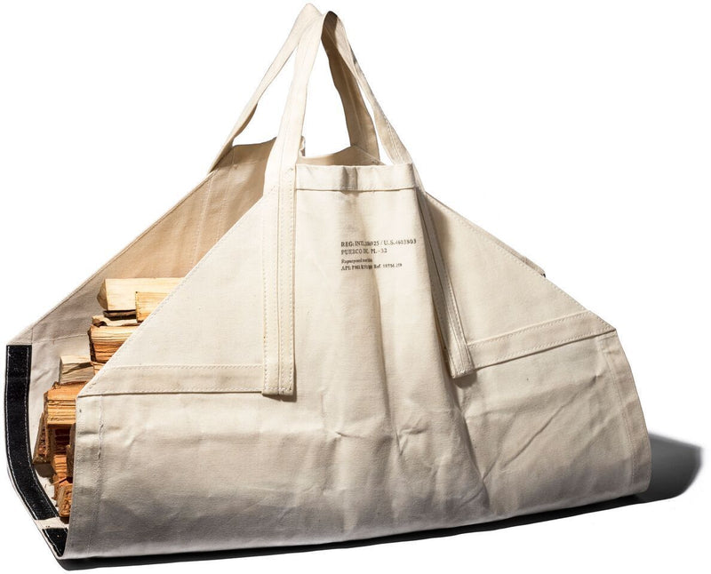 media image for off white firewood carrier design by puebco 2 262
