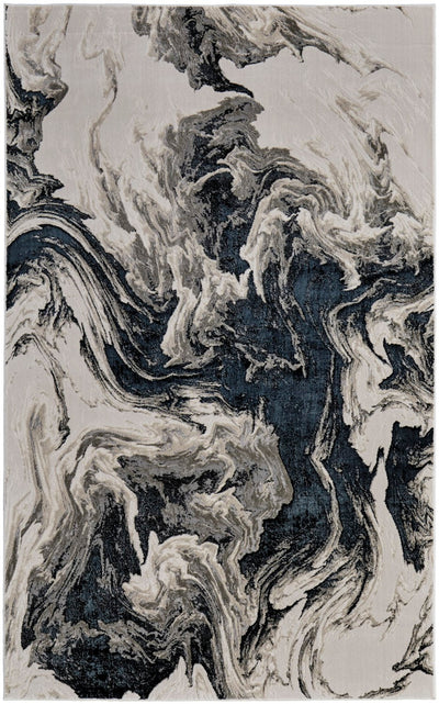 product image for Orin Abstract Ivory/Black/Taupe Rug 1 76