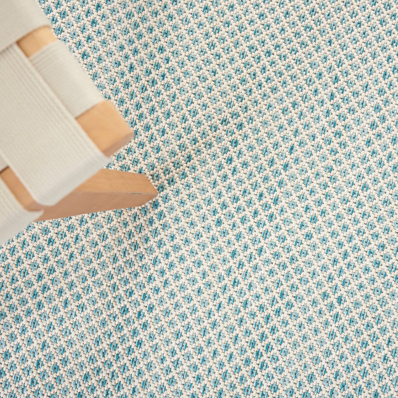 media image for courtyard ivory aqua rug by nourison 99446841636 redo 4 24