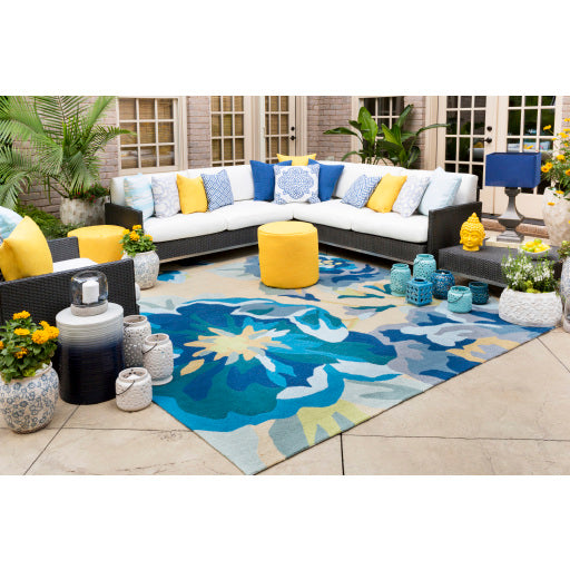 media image for Waverly Indoor/Outdoor Ceramic Garden Stool in Various Colors Roomscene Image 261