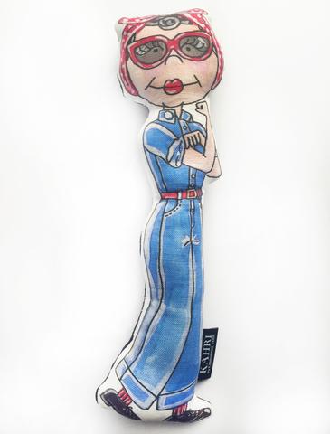 media image for little rosie the riveter doll 1 262