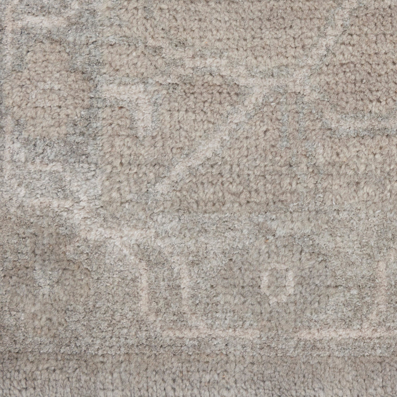 media image for elan hand knotted grey rug by nourison nsn 099446377937 7 25