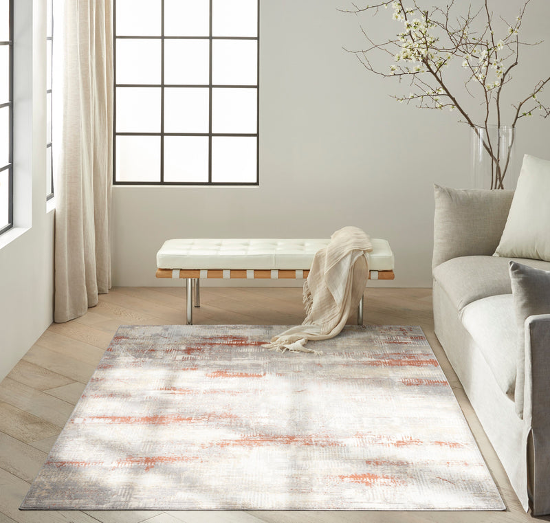 media image for ck950 rush ivory multi rug by nourison 99446050960 redo 6 281