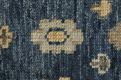 product image for foxboro traditional floral botanical hand knotted blue gray rug by bd fine filr6954blugryh00 2 92