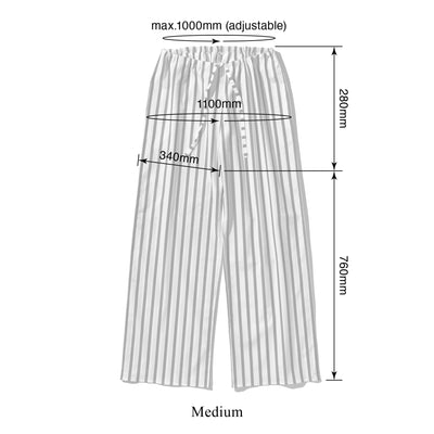 product image for Cotton Stripe Regular Pants Blue 11 11