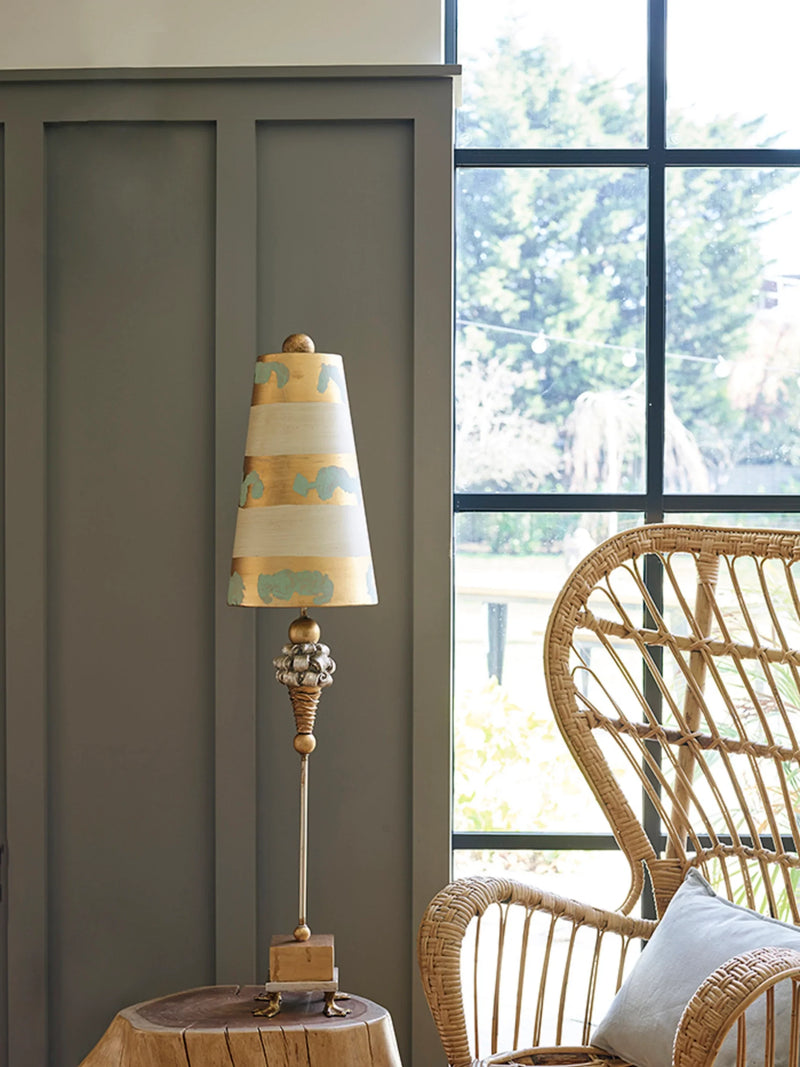 media image for pompadour luxe table lamp in gold with striped shade by lucas mckearn ta1002 2 273