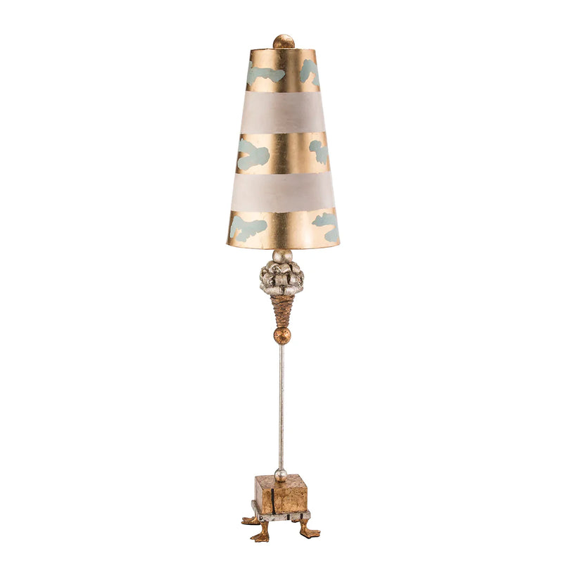 media image for pompadour luxe table lamp in gold with striped shade by lucas mckearn ta1002 1 257