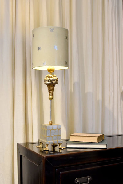 product image for pompadour x table lamp in gold and silver finish by lucas mckearn ta1258 2 99