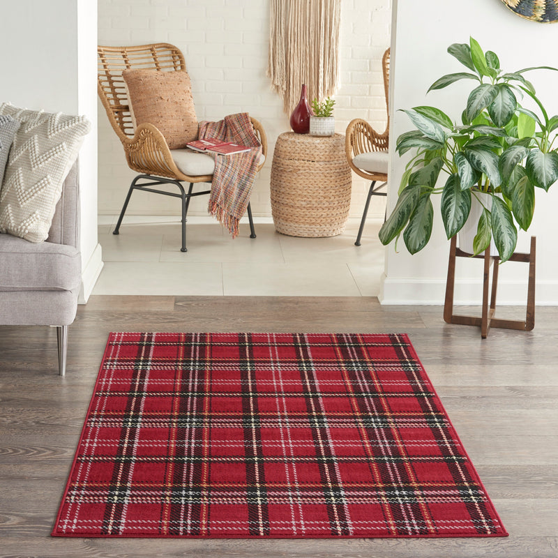 media image for grafix red rug by nourison 99446809315 redo 8 260