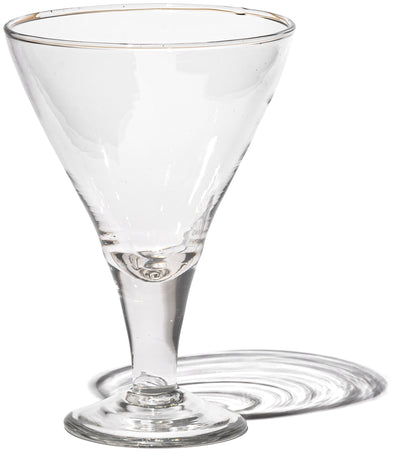 product image of Blown Glass Dessert Cup / Triangle By Puebco 303017 1 566