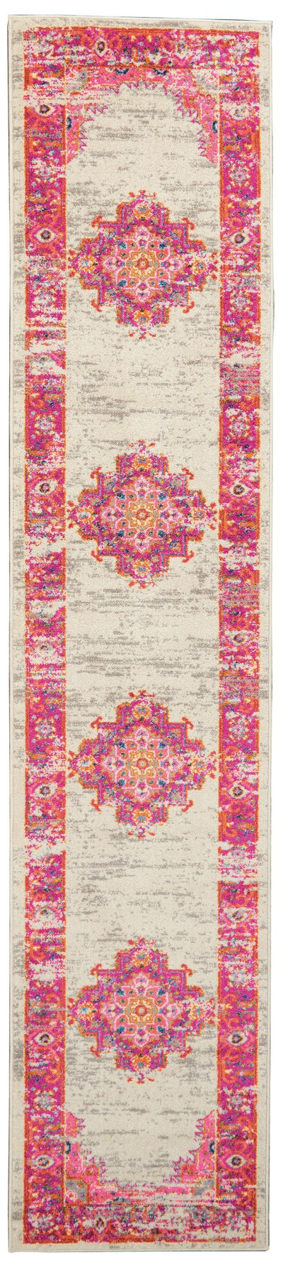 product image for passion ivory fushia rug by nourison 99446388094 redo 3 42