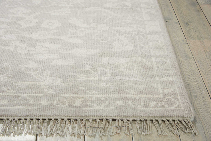 elan hand knotted silver rug by nourison nsn 099446377777 5