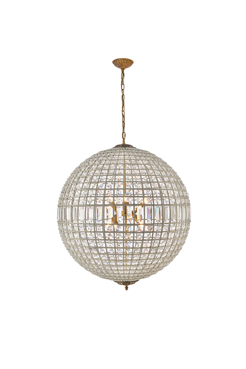 media image for Olivia 8 Light Chandelier Urban Classic 1205G36Db Rc 2 294