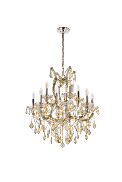 product image for Maria Theresa 13 Light Chandelier Elegant Lighting 2800D27C Gt Rc 30 56