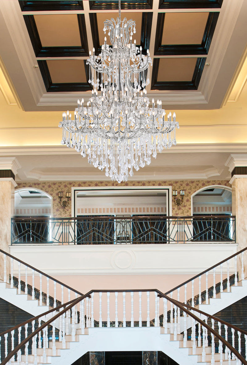 media image for Maria Theresa 85 Light Chandelier Elegant Lighting 2800G96C Gt Rc 26 229