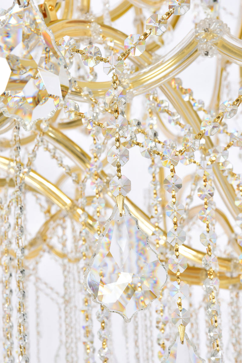 media image for Maria Theresa 84 Light Chandelier Elegant Lighting 2800G120C Rc 10 254