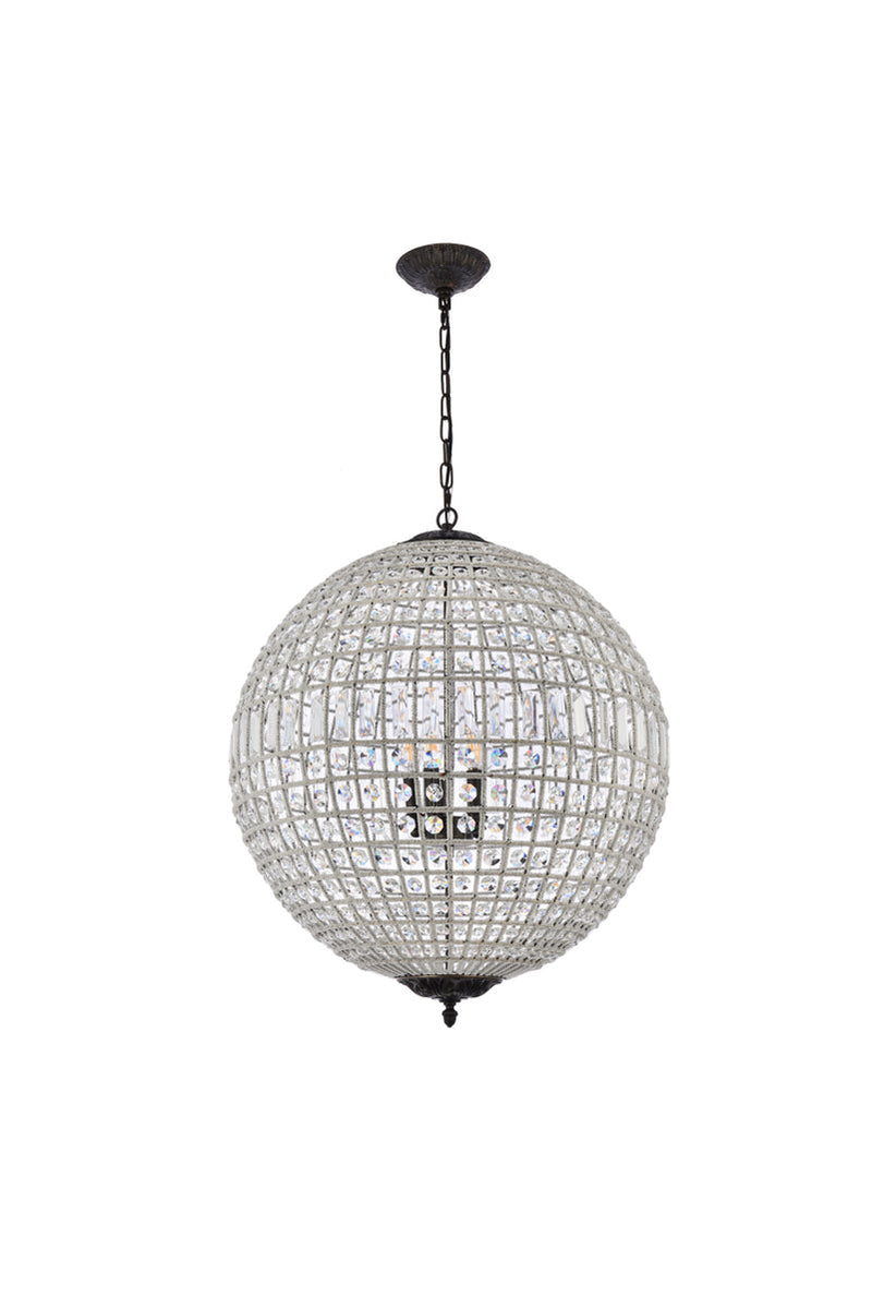 media image for Olivia 5 Light Chandelier Urban Classic 1205D24Fg Rc 12 276