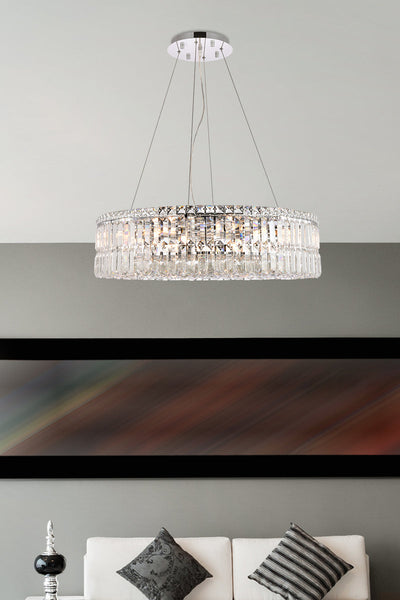 product image for Maxime 12 Light Chandelier Elegant Lighting Value V2031D20C Rc 50 62