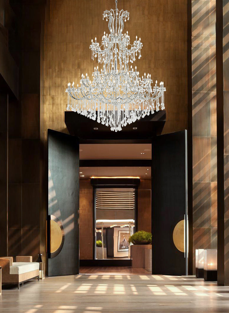 media image for Maria Theresa 84 Light Chandelier Elegant Lighting 2800G120C Rc 13 222