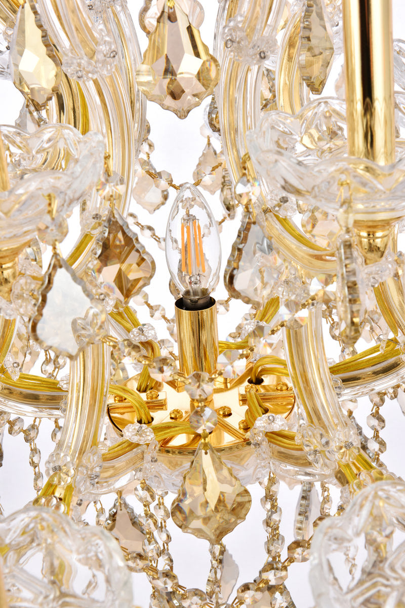 media image for Maria Theresa 19 Light Chandelier Elegant Lighting 2800D30C Gt Rc 23 256